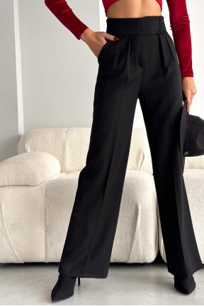 Cırt cırt kaplamalı palazzo pantolon Cırt cırt kaplamalı palazzo pantolon