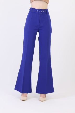 İspanyol paça kemerli pantolon İspanyol paça kemerli pantolon