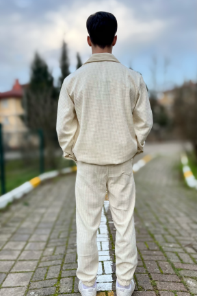 Erkek alt üst petekli takım Erkek alt üst petekli takım