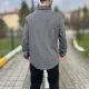 Çizgili klasik yaka düğmeli gömlek Çizgili klasik yaka düğmeli gömlek