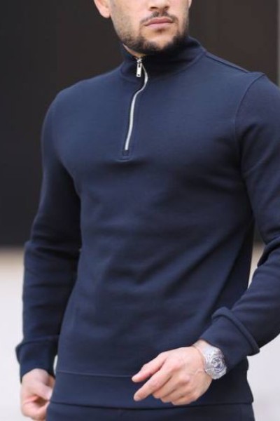 Fermuar detay erkek alt üst takım