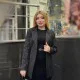 Çizgili blazer ceket Çizgili blazer ceket