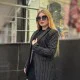 Çizgili blazer ceket Çizgili blazer ceket