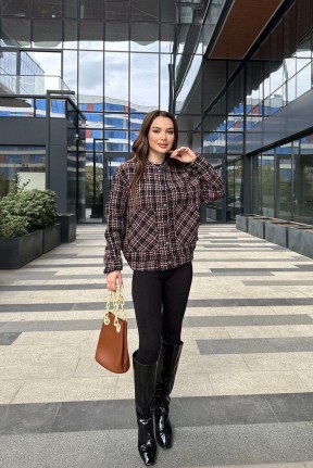 Channel kumaş astarlı ceket