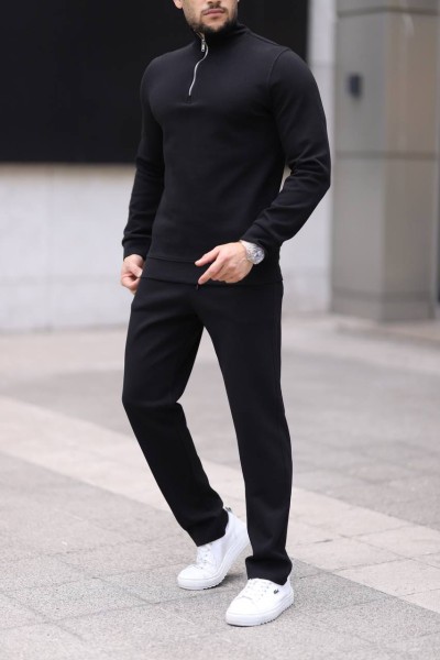 Fermuar detay erkek alt üst takım