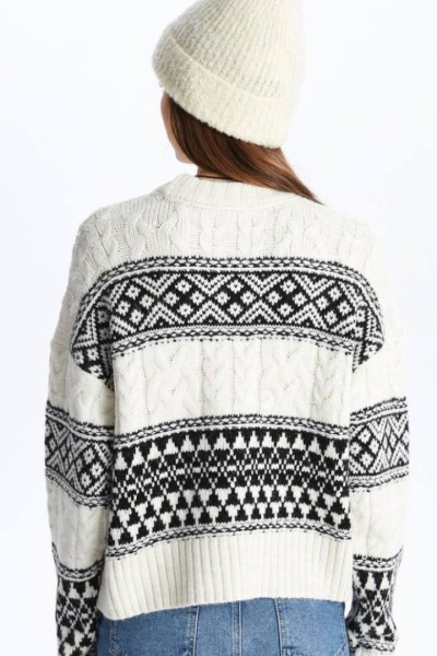 bisiklet yaka triko kazak