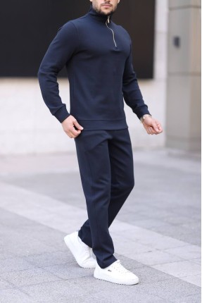 	Fermuar detay erkek alt üst takım